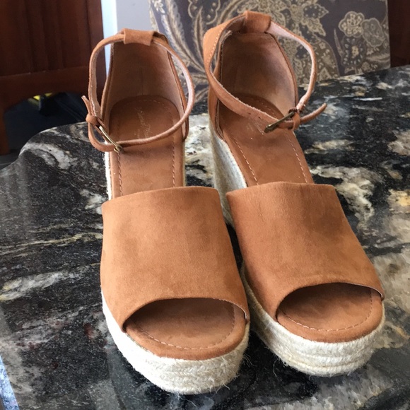 Universal Thread Shoes - Universal Thread Chunky high heel Wedges